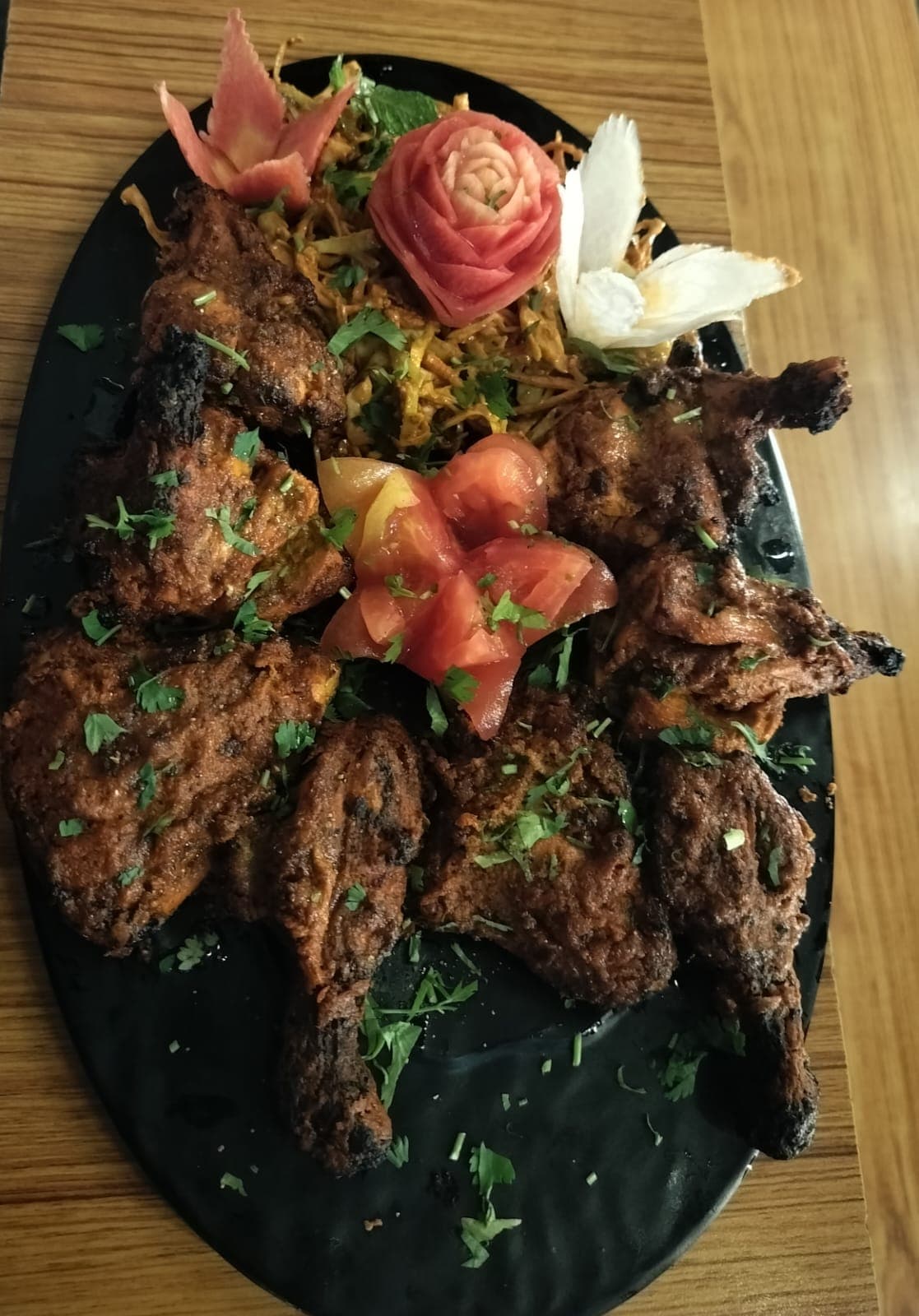 North Indian main course curries at Swad ki Mehfil Indore