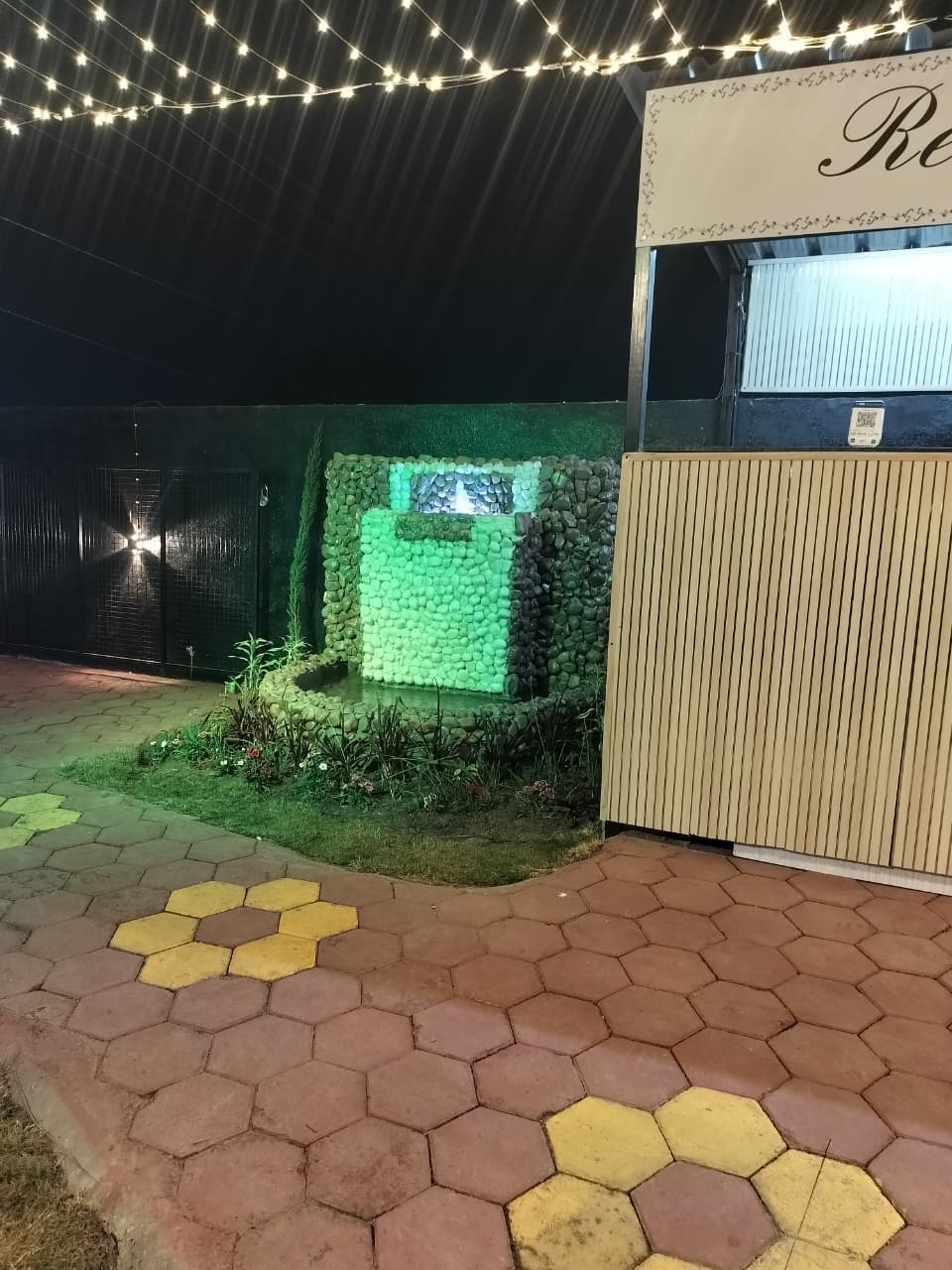 Party hall setup for 150 guests at Swad ki Mehfil Indore