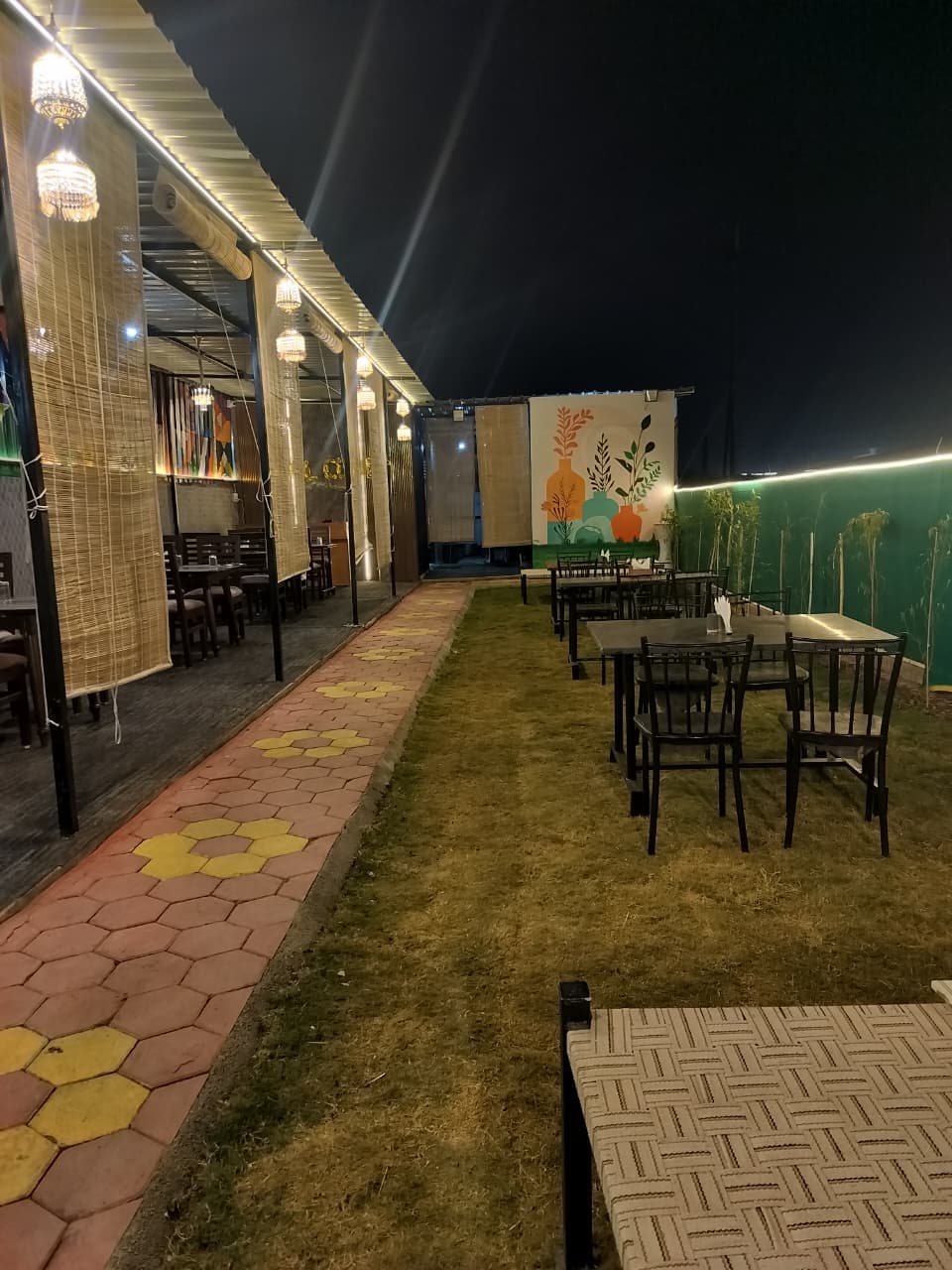 Event decoration for celebrations at Swad ki Mehfil party hall