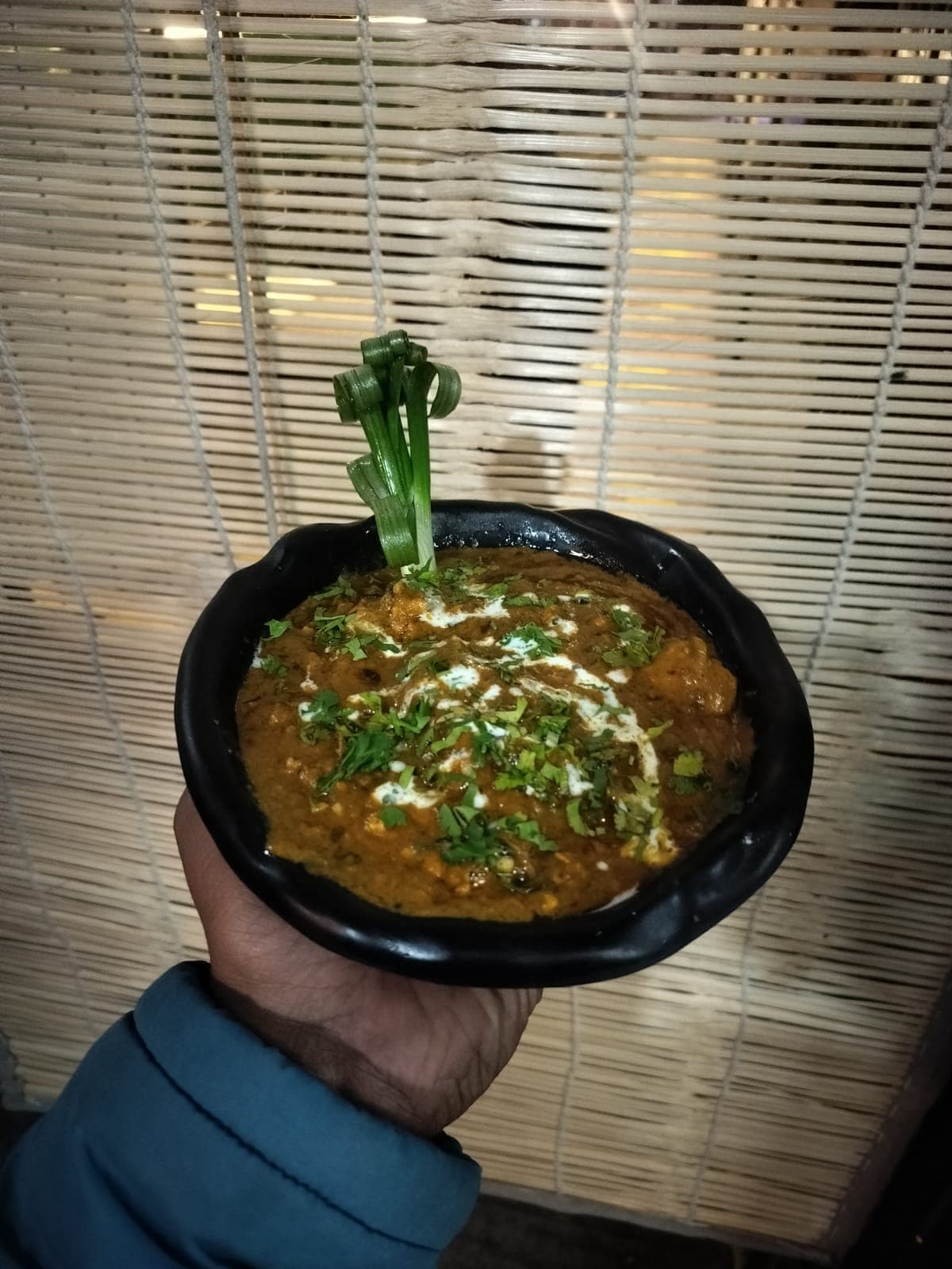 Spacious dining area at Swad ki Mehfil restaurant in Indore