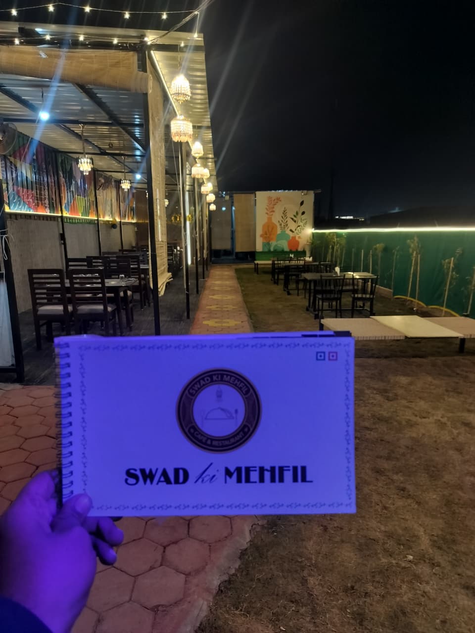 Assorted kebab starters at Swad ki Mehfil North Indian restaurant