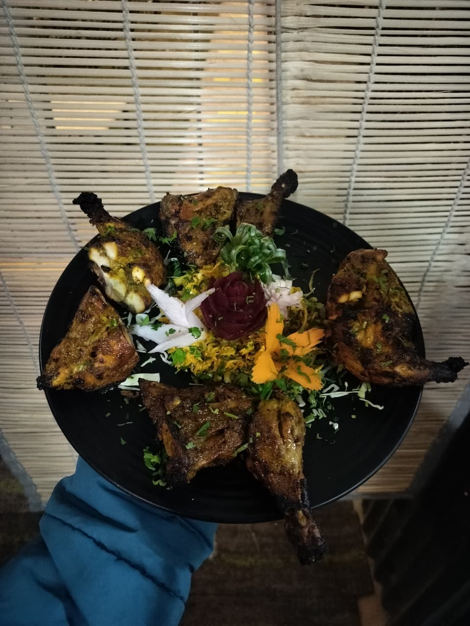 Fresh tandoori specialties cooked in clay oven at Swad ki Mehfil